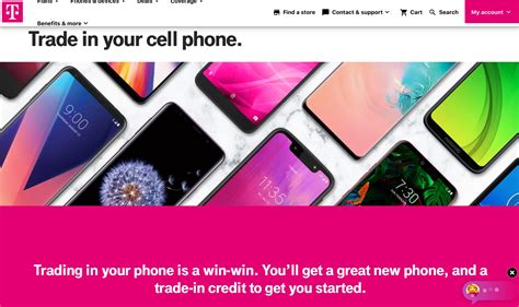 With 24 or 36 monthly bill credits when you trade in a qualifying device and activate a line of qualifying service. . T mobile iphone trade